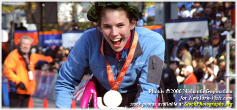 Amanda McGrory New York City Marathon 2006