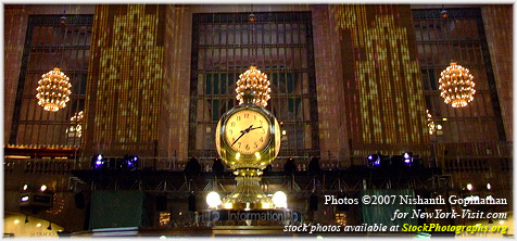 Grand Central Kaleidoscope Light Show
