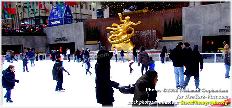 Ice Skating at Rockefeller Center