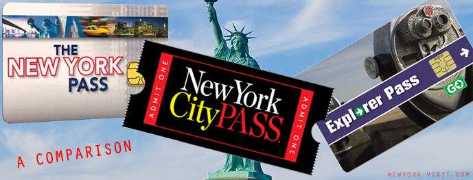 New York Pass Comparison - New York Pass, City Pass or Explorer Pass