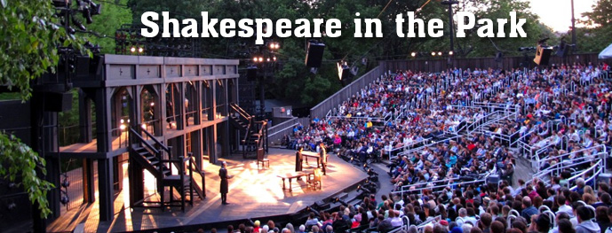 Shakespeare in the Park Summer 2014